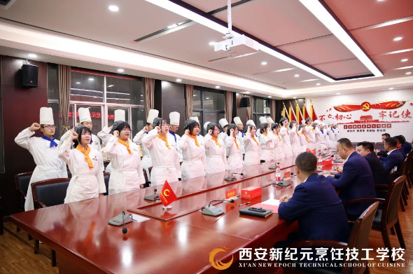 一场,开班,典礼,都是,一批,少年,烹饪,精英,扬帆,筑梦,